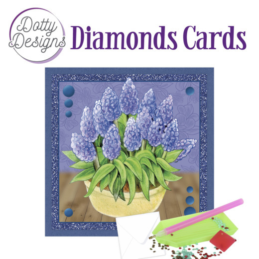 Dotty Designs Diamond Cards – Hyacinth