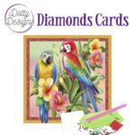 Dotty Designs Diamond Cards - Parrots