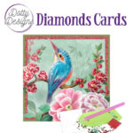 Dotty Designs Diamond Cards - Kingfisher