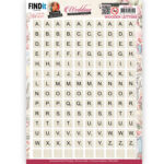 Wooden Letters - Beige