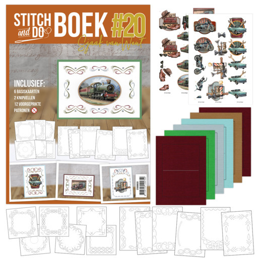 Stitch and Do Book nr. 20 – Classic Men – Sjaak van Went