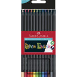 Black Edition kleurpotloden 12pcs - Faber Castell