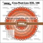 Crealies Crea-Nest-Lies XXL Cirkels grote open schulprand