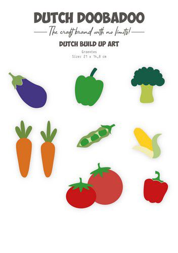 Dutch Doobadoo Build Up Groente en fruit A5