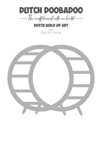 Dutch Doobadoo Card-Art Rad voor Hamster A5