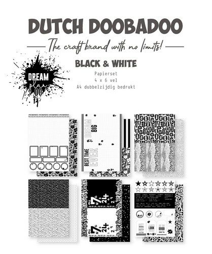 Dutch Doobadoo Planner paper set A4 473.005.042