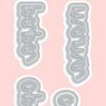 Studio Light Cutting Die Essentials nr.542 CCL-ES-CD542 55x112mm