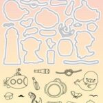 Studio Light Stamp & Cutting Die Sweet Stories nr.58