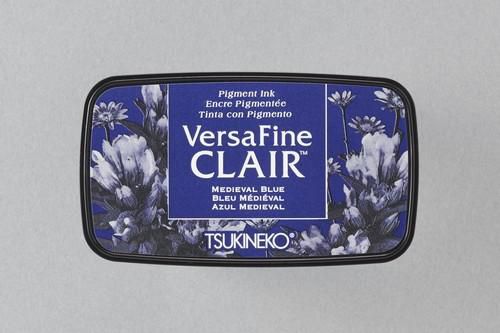 Versafine Clair inktkussen Dark Medieval blue