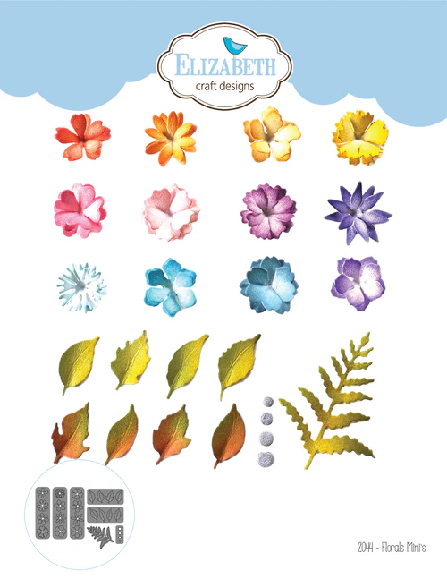Snijmallen – Florals 24 – 2044 – Elizabeth Craft Design