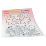 **-50%** Clear Stamps & Die set Eline's Animals - Unicorns - Marianne Design