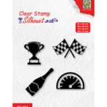 **-50%** Clear Stempel Formule 1 race - nr 3 Nellie's  Choice