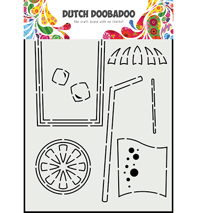 **-30%** Card Art A5 Cocktail glas – Dutch Doobadoo