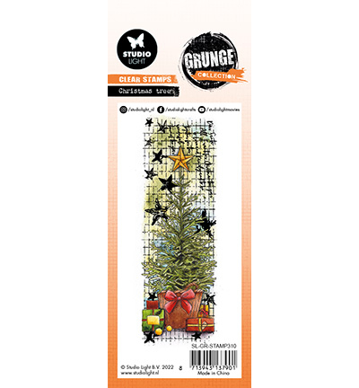 **-30%** Clear Stamp Grunge Collection nr.310 Christmas Tree – StudioLight