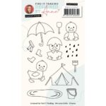 Designed by Anna - Mix and Match Clear Stamps - Dean Duck