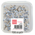 Brads 100st 3mm wit - Marianne Design (splitpennen)