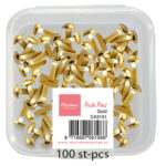Brads 100st 3mm Goud - Marianne Design (splitpennen)