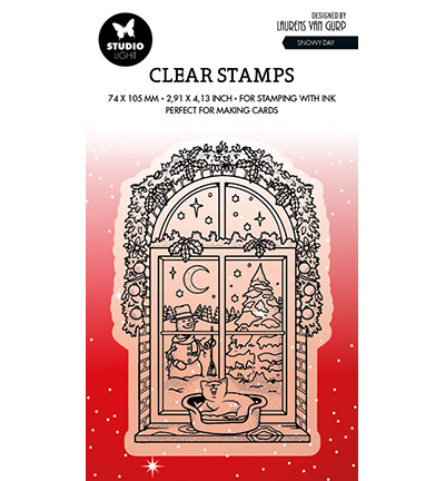 Clearstempel Snowy day nr 486 Laurens van Gurp – StudioLight