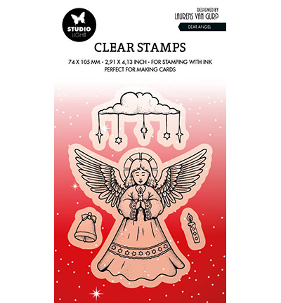 Clearstempel Dear Angel nr 488 Laurens van Gurp – StudioLight