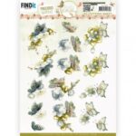 Knipvel - Beautiful Butterflies Blue - Precious Marieke