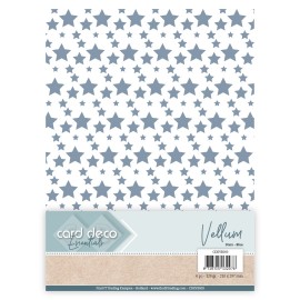 Vellum – Stars Blue – Card Deco Essentials