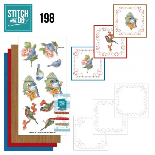 Stitch and Do 198 – Jeanine’s Art – Vintage Birds