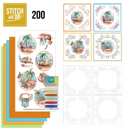 Stitch and Do 200 – Summer Vibes – Yvonne Creations (Jubileum uitgave!)
