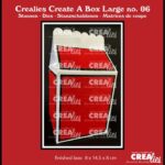 Crealies Create A Box Large Melkpak groot