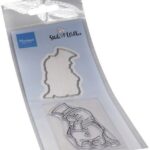 Marianne D Clear Stamps & dies Sneeuwpop