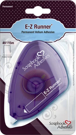 E-Z Runner  Vellum Adhesive (permanent) – 3L Scrapbook Adhesives
