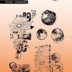 Studio Light Clear Stamp Grunge collection nr.452 SL-GR-STAMP452