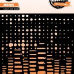 Studio Light Mask Grunge collection nr.206 SL-GR-MASK206