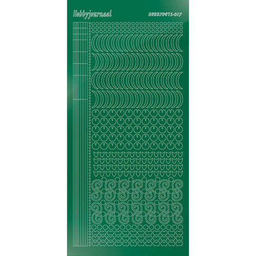 Hobbydots sticker – Mirror Green