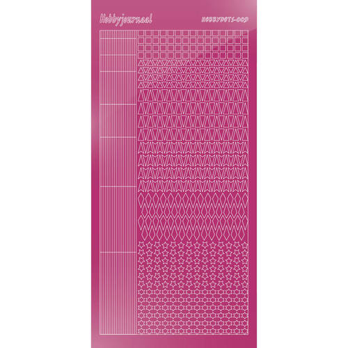 Hobbydots sticker – Mirror Pink