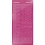Hobbydots sticker - Mirror Pink