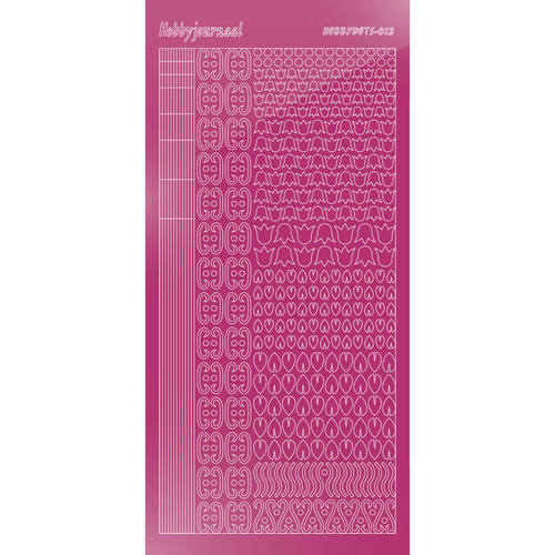 Hobbydots sticker – Mirror Pink