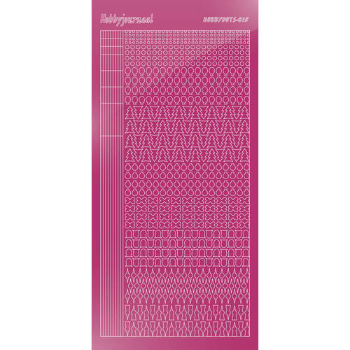 Hobbydots sticker – Mirror Pink