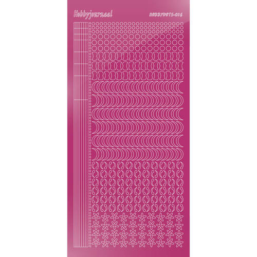 Hobbydots sticker – Mirror Pink