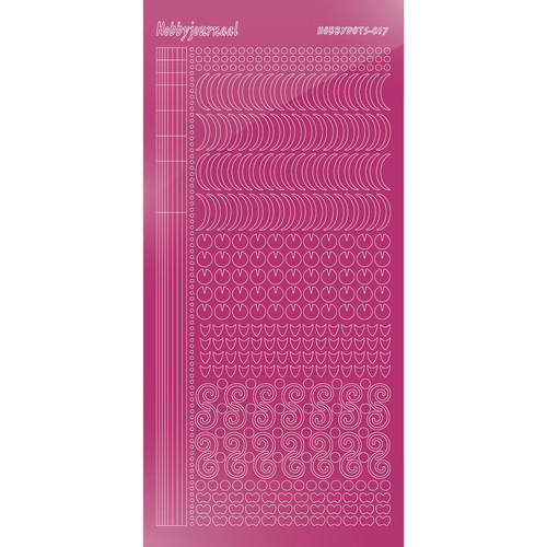 Hobbydots sticker – Mirror Pink