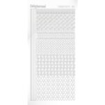 Hobbydots sticker - Adhesive White