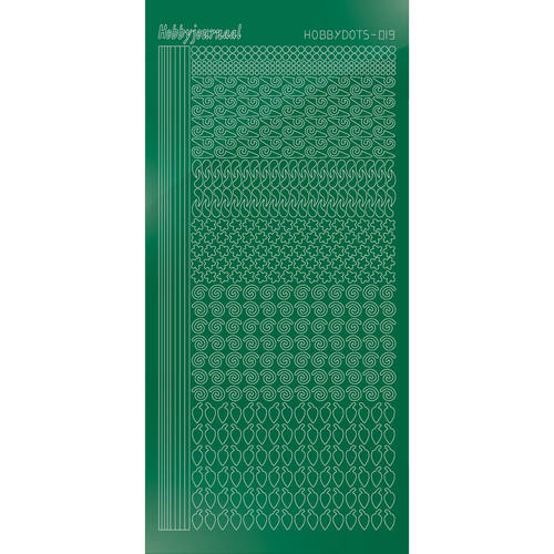 Hobbydots sticker – Mirror Green