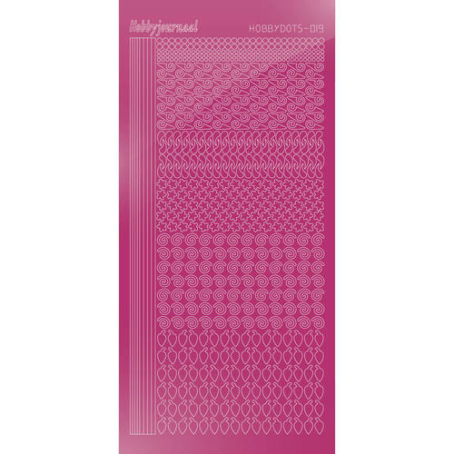 Hobbydots sticker – Mirror Pink