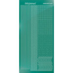 Hobbydots sticker - Mirror - Christmas Green