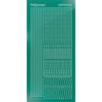 Hobbydots sticker - Mirror - Christmas Green