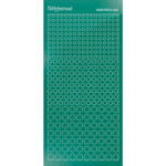 Hobbydots sticker - Mirror - Christmas Green