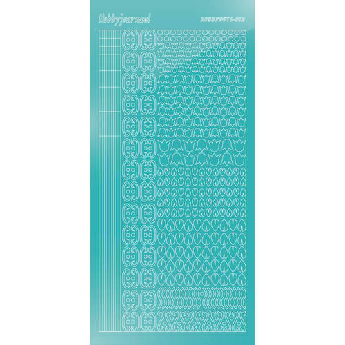 Hobbydots sticker – Mirror – Emerald