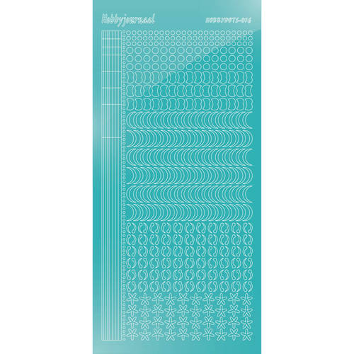 Hobbydots sticker – Mirror – Emerald