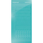 Hobbydots sticker - Mirror - Emerald