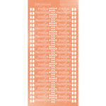 Hobbydots sticker - Mirror - Salmon