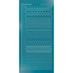 Hobbydots sticker - Mirror - Turquoise